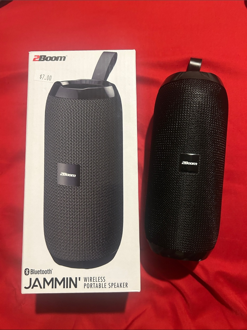 Jammin Wireless Portable Speaker - Black